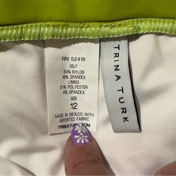 Trina Turk Tie Sides Bikini Bottom Size 12 - Picture 12 of 12